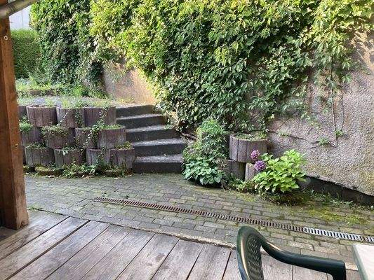 Sonnenterrasse mit separatem Zugang