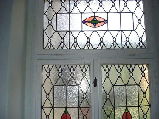 Vorreiber Treppenhausfenster