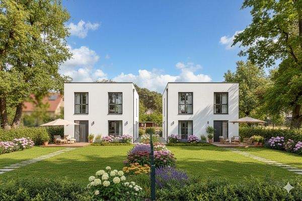 Visualisierung einer Bebauung