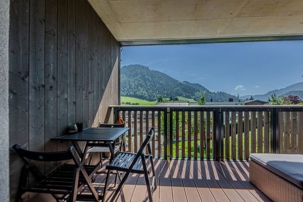 Balkon mit sehr schönem Panoramablick