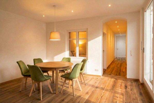 Offene Küche im Wintergarten