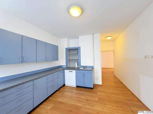 Küche im hinteren Bereich