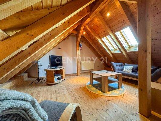 Ausgebauter Spitzboden