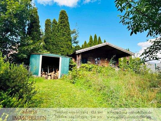 Grundstück Gartenhäuschen