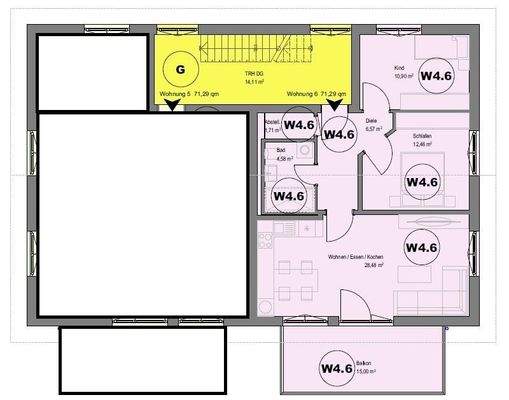 Wohnung 06 Dachgeschoss