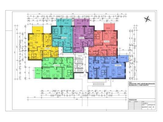 Grundriss EG - Whg. 2 (gelb)