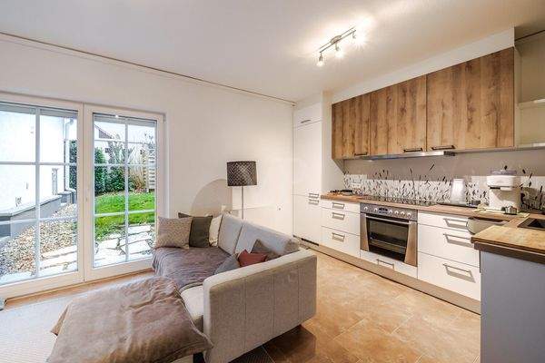 Küche im Gästehaus