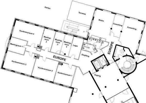 Coworking Spaces + Konferenzzentrum in München