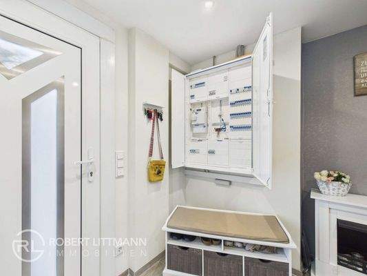 Stromkasten Eingangsbreich