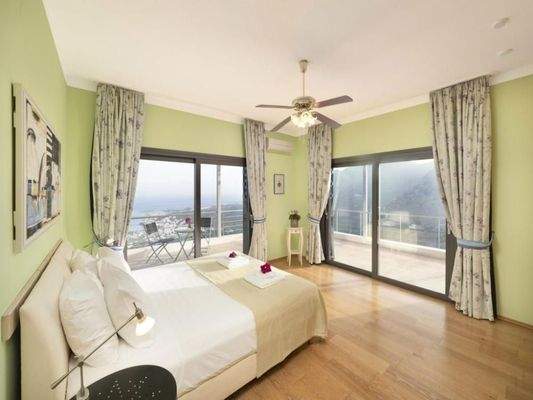 Kreta - Pano Elounda - luxuriöse Villa mit Pool und Panorama Meerblick auf die Mirabello Bucht