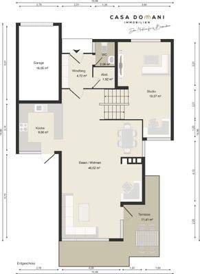 Grundriss Erdgeschoß