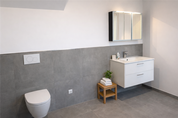 Badezimmer im Erdgeschoss - Altersgerecht und barr