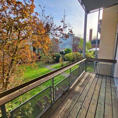 großzügiger Balkon