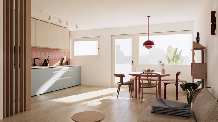 Visualisierung Wohnbereich 