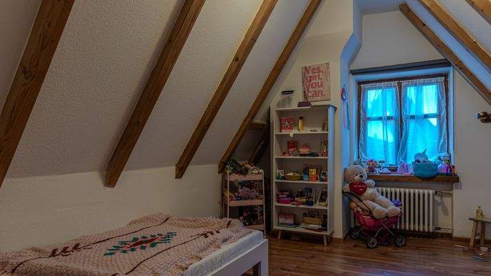 Hobbyraum 1 im Dachgeschoss