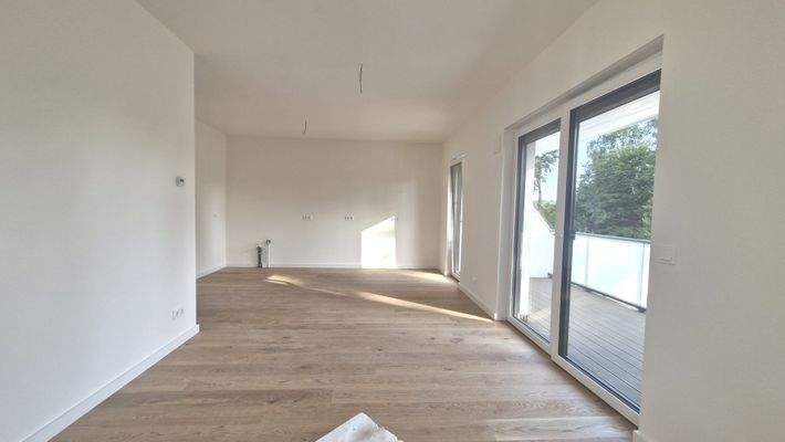 Wohnbereich mit Kochnische