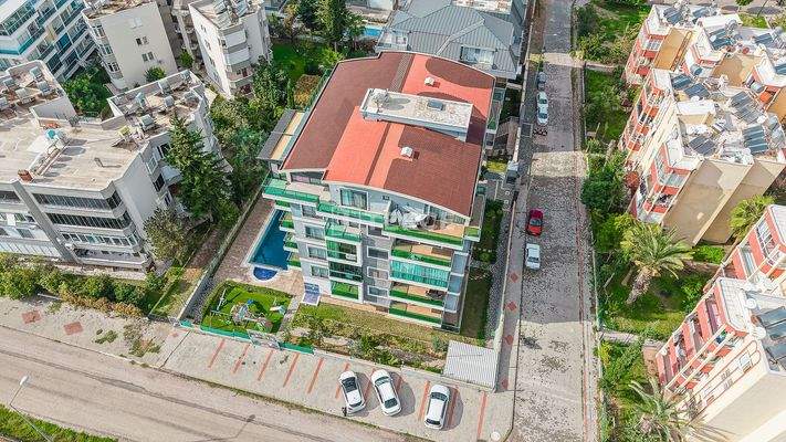 Furnished Apartment with Private Garden Area in Alanya Avsallar
