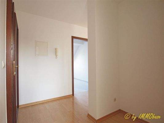 Platz für Garderobe