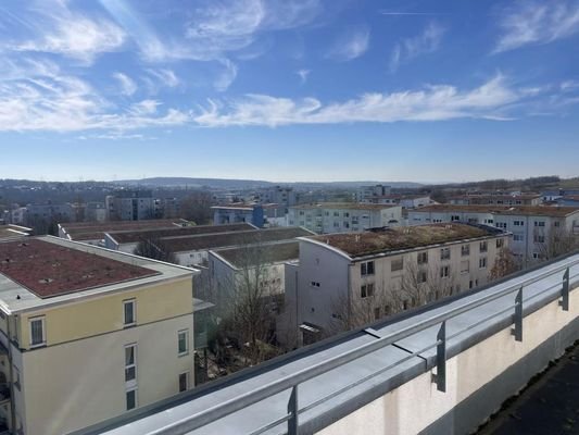 Blick vom Balkon 2. DG