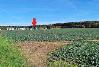 Weitblick über Feld