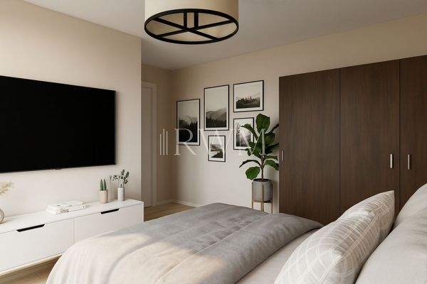 Innenvisualisierung Schlafzimmer