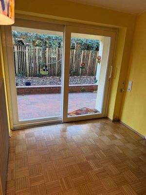 Blick auf die Terrasse