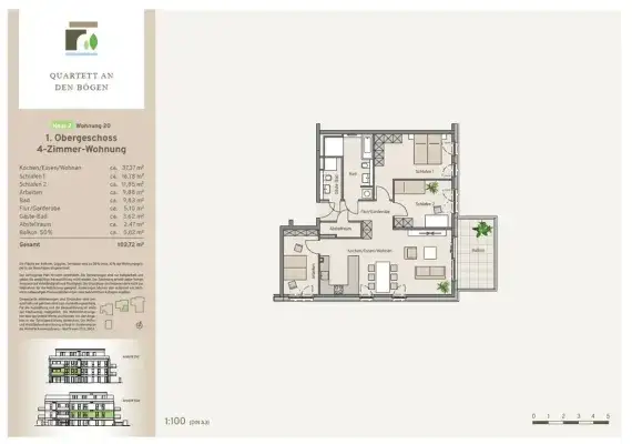 Haus 2 - Wohnung 20 - Kaufpreis 489.900 €