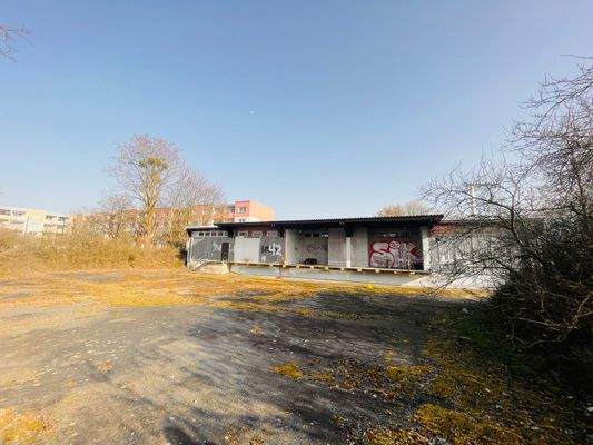 Rückseite - Gewerbehalle -Lagerlieferung