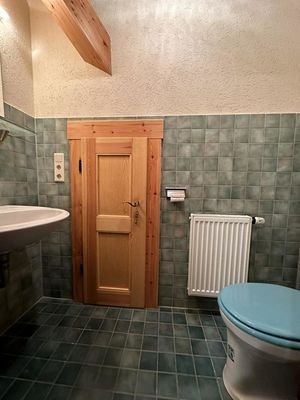 WC im Dachgeschoss