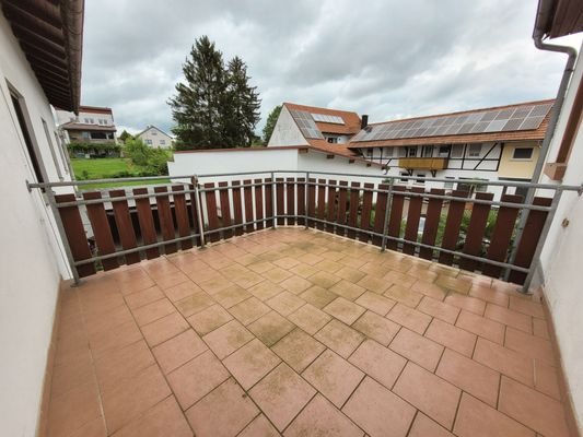 Balkon am Anbau