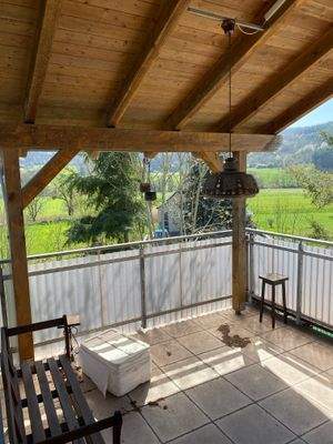 Überdachte Terrasse