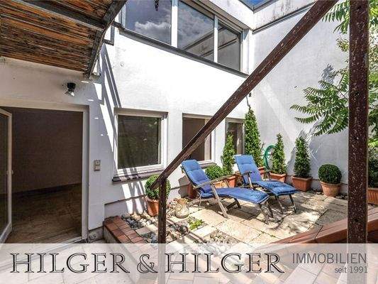 Istzustand: Blick Outdoorbereich UG-Ebene