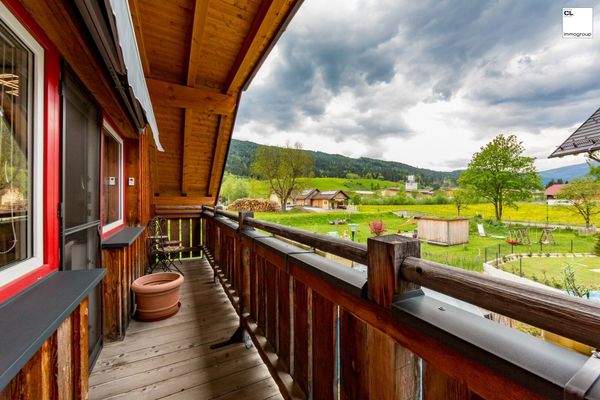 Schöne Aussicht ins Grüne