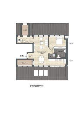 K13_1.jpg 3-Zimmer mit Loggia und Austritt