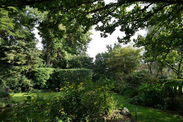 wenig einsehbarer Garten zur gemeinschaftlichen Nutzung