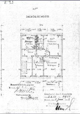 Grundriss Vorderhaus 2 - DG