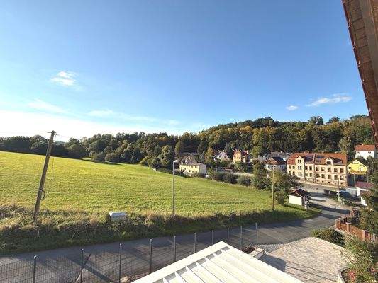 Blick aus dem Fenster