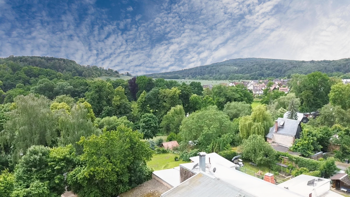 Blick aus dem Fenster