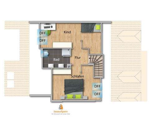 Grundriss Dachgeschoss