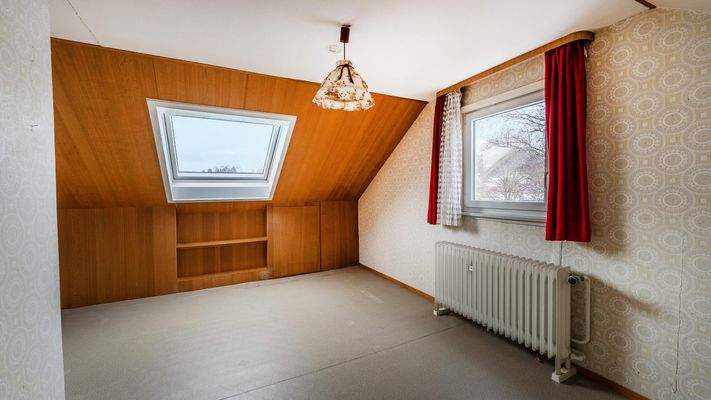 Zimmer im Dachgeschoss