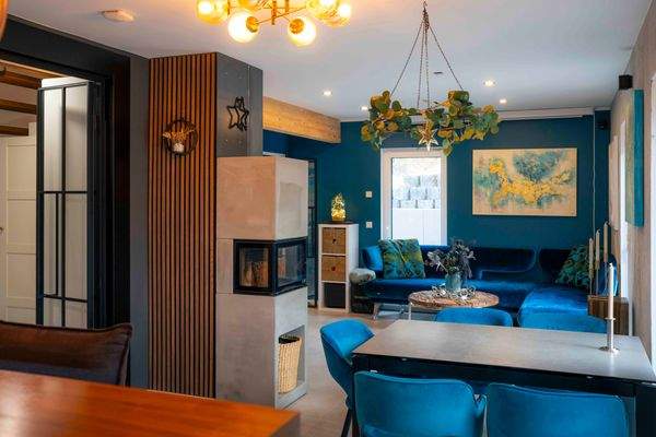 Wohnzimmer mit Atmosphäre