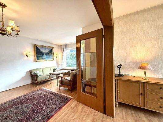 Verbindung Wohn- und Esszimmer