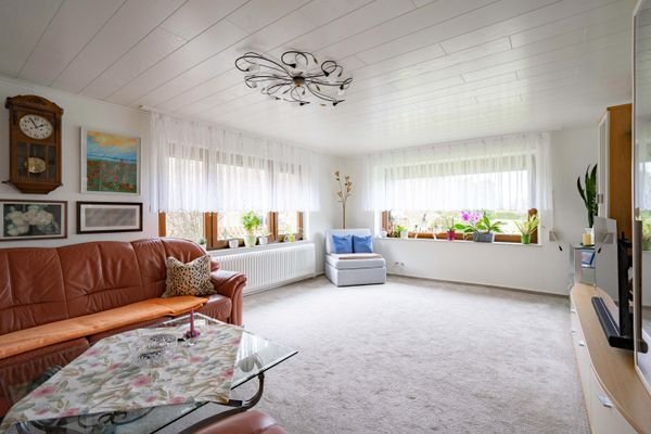 Wohnzimmer Sicht von Eingang