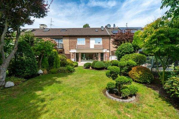 Rückseite des Hauses