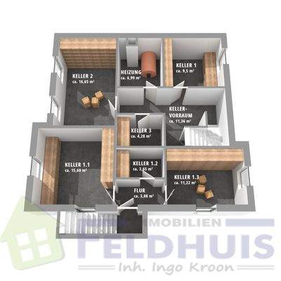 Grundriss Untergeschoss