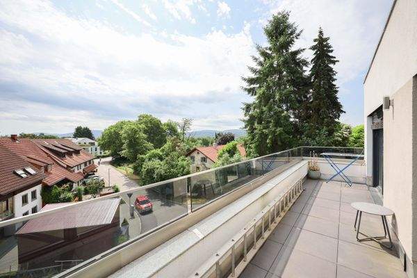 Attikageschoss Aussicht nach Süden