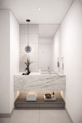 Rosemont Residences - powder room