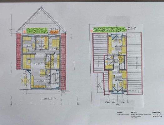 Grundriss DG + Dachspitz 