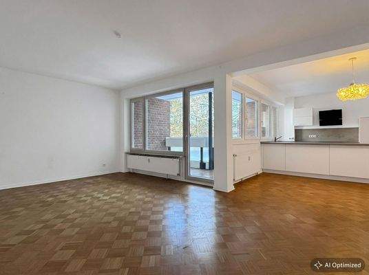 [KI-optimiertes Foto] Wohnzimmer nach Südwesten ausgerichtet