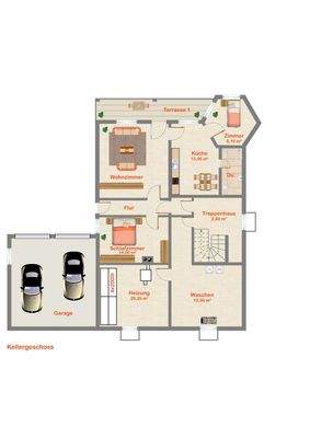 Grundriss Untergeschoss